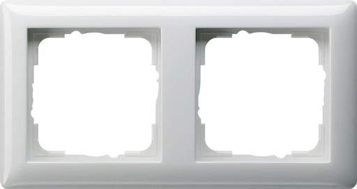 [E2FT7-X2] Gira Standard 55 Cadre de recouvrement Appareil de commutation standard - 021203 [2 pièces]