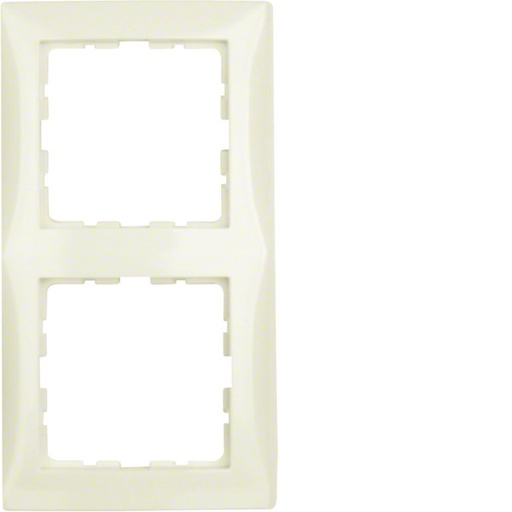 [E2FM3-X2] Hager Berker S.1 Afdekraam Schakelmateriaal - 10128982 [2 stuks]