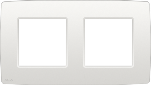 [E2M6G-X2] Niko Original Abdeckrahmen Schaltgeräte - 101-76800 [2 Stück]