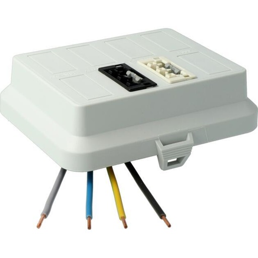 [E2SWG-X10] Attema Cable-mate Cover For Surface Mount Box Wall/Ceiling - AT7704 [10 Pieces]