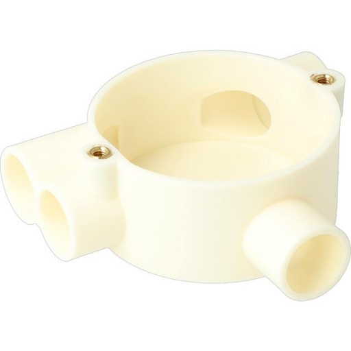 [E2TKJ-X5] Attema Traditional Surface-Mounted Wall/Ceiling Box - AT2191 [5 Pieces]