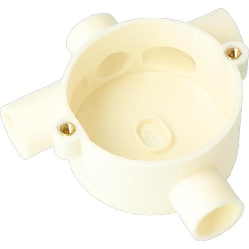 [E2TGX-X5] Attema Traditionelle Aufputzdose für Wand/Decke - AT2220 [5 Stück]