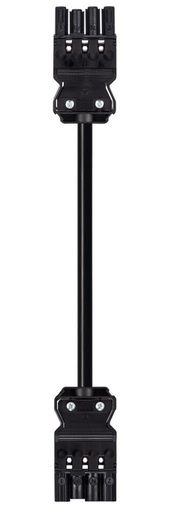 [E2W3U-X25] WielAnd GST18i4 Patchkabel Einstellbare Gebäudeinstallation - 92.207.2040.1 [25 Stück]