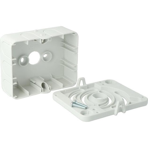 [E2WQY-X2] Attema Cable-mate Caja de Montaje en Superficie para Pared/Techo - AT2264 [2 Piezas]