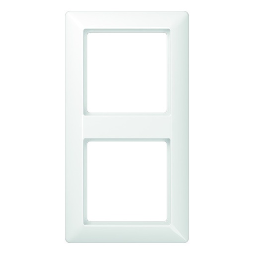 [E32QG-X2] Jung AS500 Cover Frame Switchgear - AS582BFWW [2 Pieces]