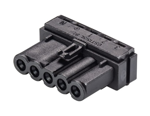 [E3JGB-X100] Wieland Gesis MINI Gerätestecker 5P Buchse - 91.051.0053.1 [100 Stück]