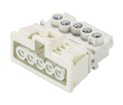 [E3JJE-X100] Wieland Gesis Mini Conector de Dispositivo 5P 16A 400V - 91.951.9053.0 [100 Piezas]