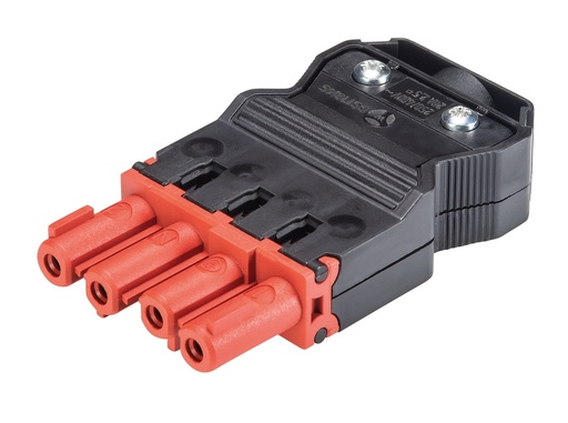 [E3JNN-X50] Wieland Gesis Classic Conector 4P Hembra - 92.943.3553.5 [50 Piezas]