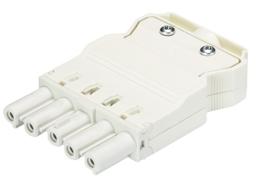 [E3JNY-X50] Wieland 5-Pole Screw Connector 20A 250V/400V 7-12mm - 92.953.4053.0 [50 Pieces]