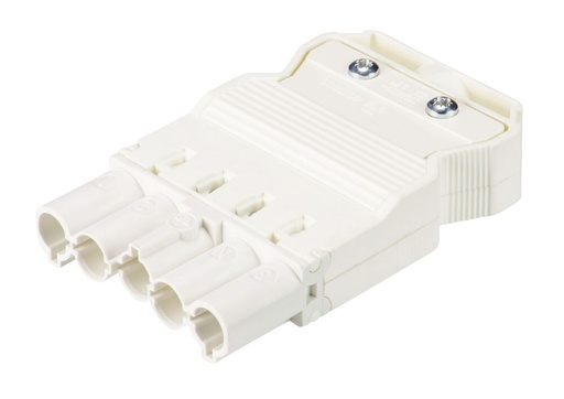 [E3JP5-X50] Wieland Gesis Klassieke 5-polige mannelijke stekker - 92.954.4053.0 [50 stuks]