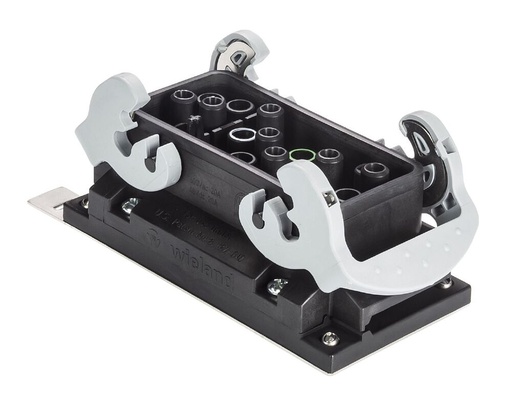 [E3JQN-X5] Wieland Flachkabelsteckdose FCS 4 7 SI BU - 99.800.4866.1 [5 Stück]