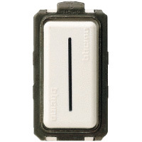 [E3M8U-X50] Bticino Magic Blind Button 1 Module - BT5000 [50 Pieces]