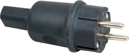 [E3MHN-X10] Rubberstekker voor verlichtingskabel met knikbevestiging - 170516048 [10 stuks]