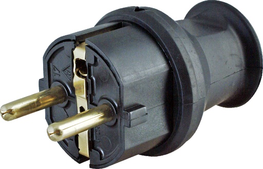 [E3MJB-X20] Kopp Erdungsstecker Polyamid PVC Gummi Schwarz - 1797.1600.5 [20 Stück]