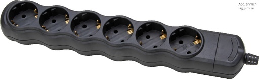 [E3MX3-X5] Kopp 6V Black Table Box Without Cord 1 Piece - 129405003 [5 Pieces]