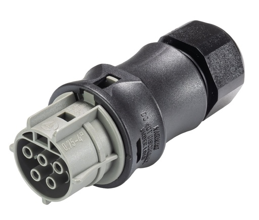 [E3MZU-X100] Wieland RST Classic 5-Pole Screw Connector - 96.051.4154.3 [100 Pieces]