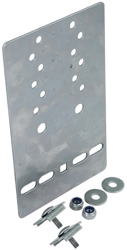 [E3N37-X15] Placa de unión equipotencial para bandejas de alambre Acero inoxidable - 306213 [15 Piezas]