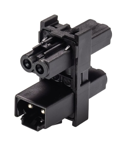 [E3Q9Y-X100] Gesis Mini H-Verteiler 2P16A 1I3O Schwarz - 91.020.4953.1 [100 Stück]