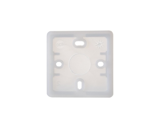 [E3REY-X100] Martin Kaiser Placa de montaje para toma de pared cuadrada natural - 830/natur [100 piezas]