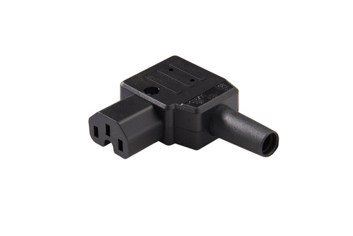 [E3S36-X25] Martin Kaiser IEC apparaatcontactdoos C15 aardingscontact - 891/sw [25 stuks]