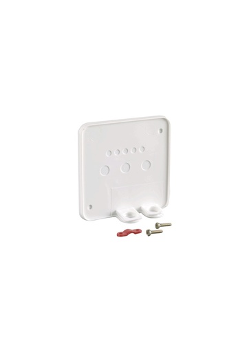 [E3DJJ-X10] ABL Grundplatte für Gerätesteckdose 2505010 IP44 Grau - 2505018 [10 Stück]
