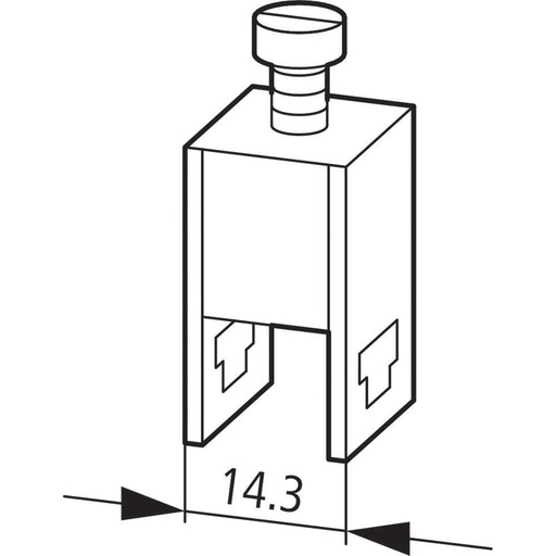[E3EHH-X50] Eaton AK35 Hoofdstroomklem Max 35mm2 - 079614 [50 stuks]