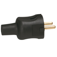 [E3FWQ-X25] Beinrand 2P 6A Gummistopfen - 050451 [25 Stück]