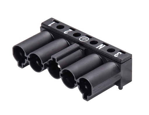 [E3JMK-X100] Conector para soldar Wieland Gesis Classic de 5 polos - 92.054.0058.1 [100 piezas]