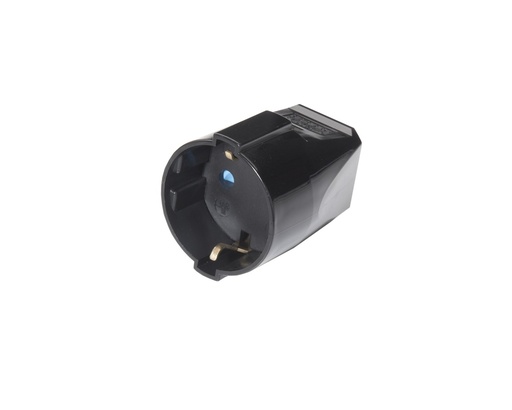 [E3JWY-X40] Martin Kaiser Black Coupling Socket With Earthing And Shutter - 544KOT/SW [40 Pieces]