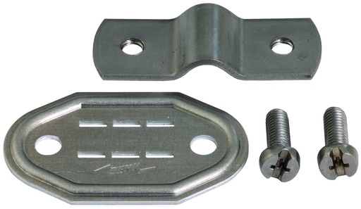 [E3MNZ-X50] Dehn Al Number Plate Cleat Rd 7-10 Fl 30 Kit - 490110 [50 Stück]