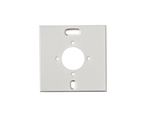 [E3QYF-X100] Martin Kaiser Placa de Montaje Simple Cuadrada Crema Blanco - 826T/WS [100 Piezas]