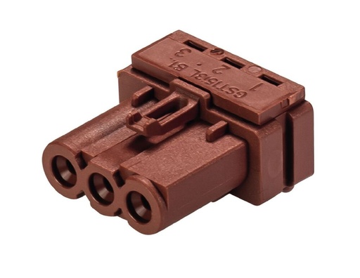 [E3JFE-X100] Wieland Gesis Mini Solder Female Connector - 91.033.0653.0 [100 Pieces]