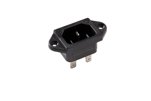 [E3R33-X100] Martin Kaiser MK IEC C14 Inlet Appliance Plug Earthed Vertical Built-In - 781/48/sw [100 Pieces]