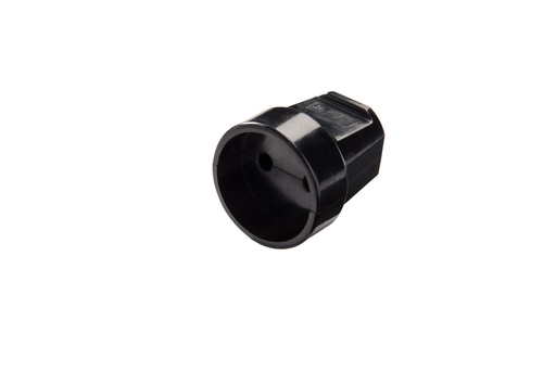 [E3R5E-X40] Martin Kaiser MK Coupling Socket 16 Amp Black Unearthed - 632/sw [40 Pieces]