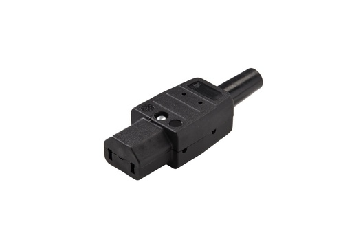 [E3R4D-X25] Martin Kaiser Toma IEC para aparatos C17 70 grados 10A desmontada - 795/sw [25 piezas]