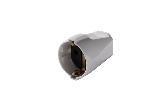 [E3R5J-X40] Martin Kaiser Grey Coupling Socket With Earthing Contact - 544oT/gr [40 Pieces]