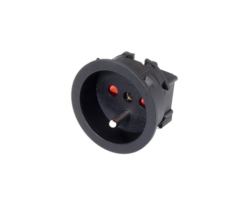 [E3J4R-X50] Martin Kaiser One-Way Flush-Fitting Socket With Earthing Pin - 392K/2/SW [50 Pieces]