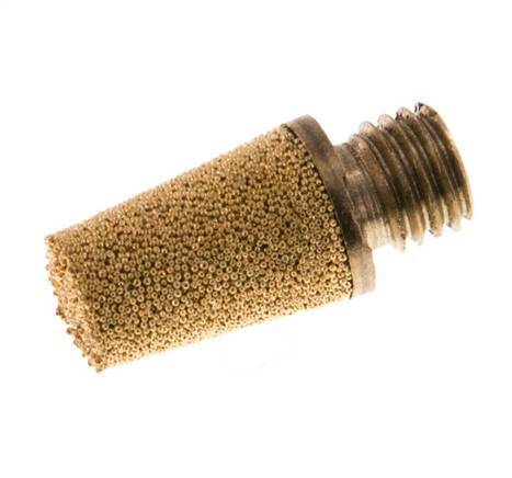[P2B6H] M7 Sintered Bronze Pneumatic Muffler Screw Slot