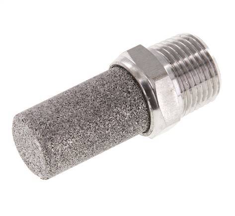 [P2B7C] NPT 3/8'' Stainless Steel Pneumatic Muffler