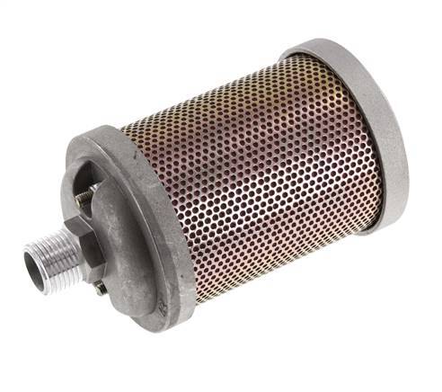 [P2BA8] G1/2'' High Flow PN 10 Pneumatic Muffler