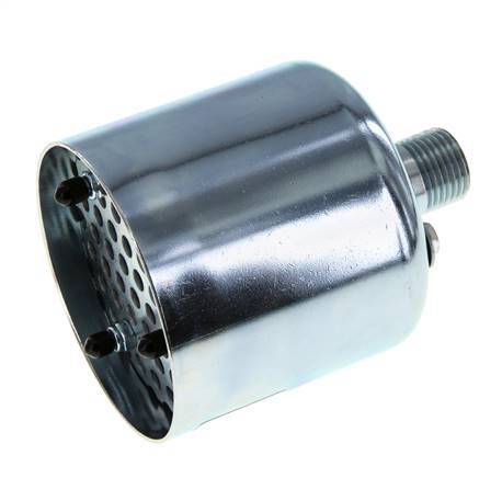 [P2BAE] G1/2'' High Flow Multi-Chamber Pneumatic Muffler