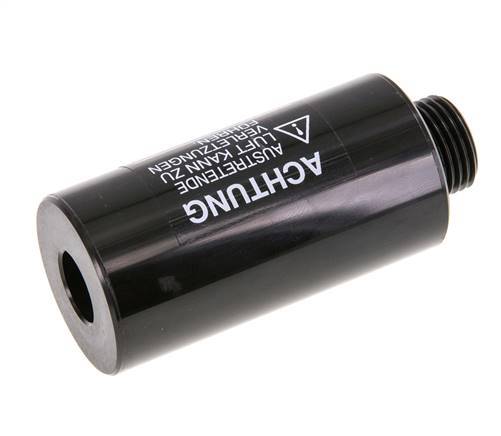 [P2BC3] G1/2'' Aluminium Free-Flow Geluidsdemper Pneumatiek