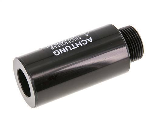 [P2BC4] G3/4'' Silenciador Neumático Free-Flow de Aluminio