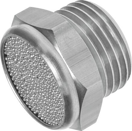 [P2BD4] Festo AMTE G1/8'' Silencieux Pneumatique Compact en Bronze Fritté