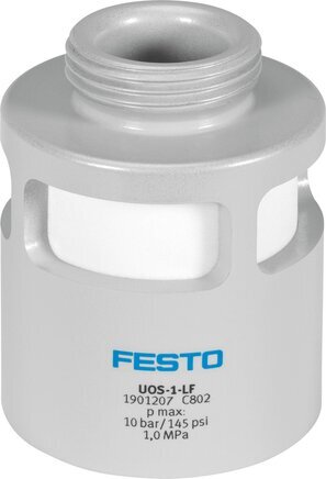 [P2BEP] Festo UOS-1 G1'' Low Flow Pneumatic Muffler For MS6/MS Series