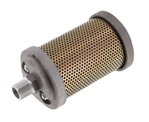 [P2BA7] G3/8'' High Flow PN 10 Pneumatic Muffler