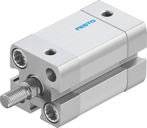 [P2BJE] Festo Compact Cylinder 16mm Bore 15mm Stroke ISO 21287 Double Acting - 536221