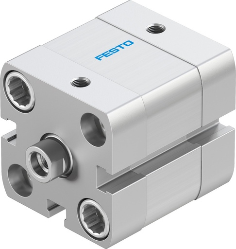 [P2BKK] Festo Compact Cylinder 25mm Bore 5mm Stroke ISO 21287 Double Acting - 536259