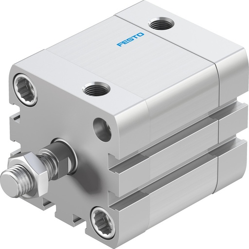 [P2BMK] Festo Kompaktzylinder 40mm Bohrung 20mm Hub ISO 21287 Doppelt Wirkend - 536292