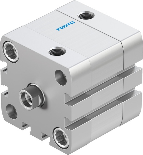 [P2BMU] Festo Vérin Compact 40mm Alésage 10mm Course ISO 21287 Double Effet - 536300